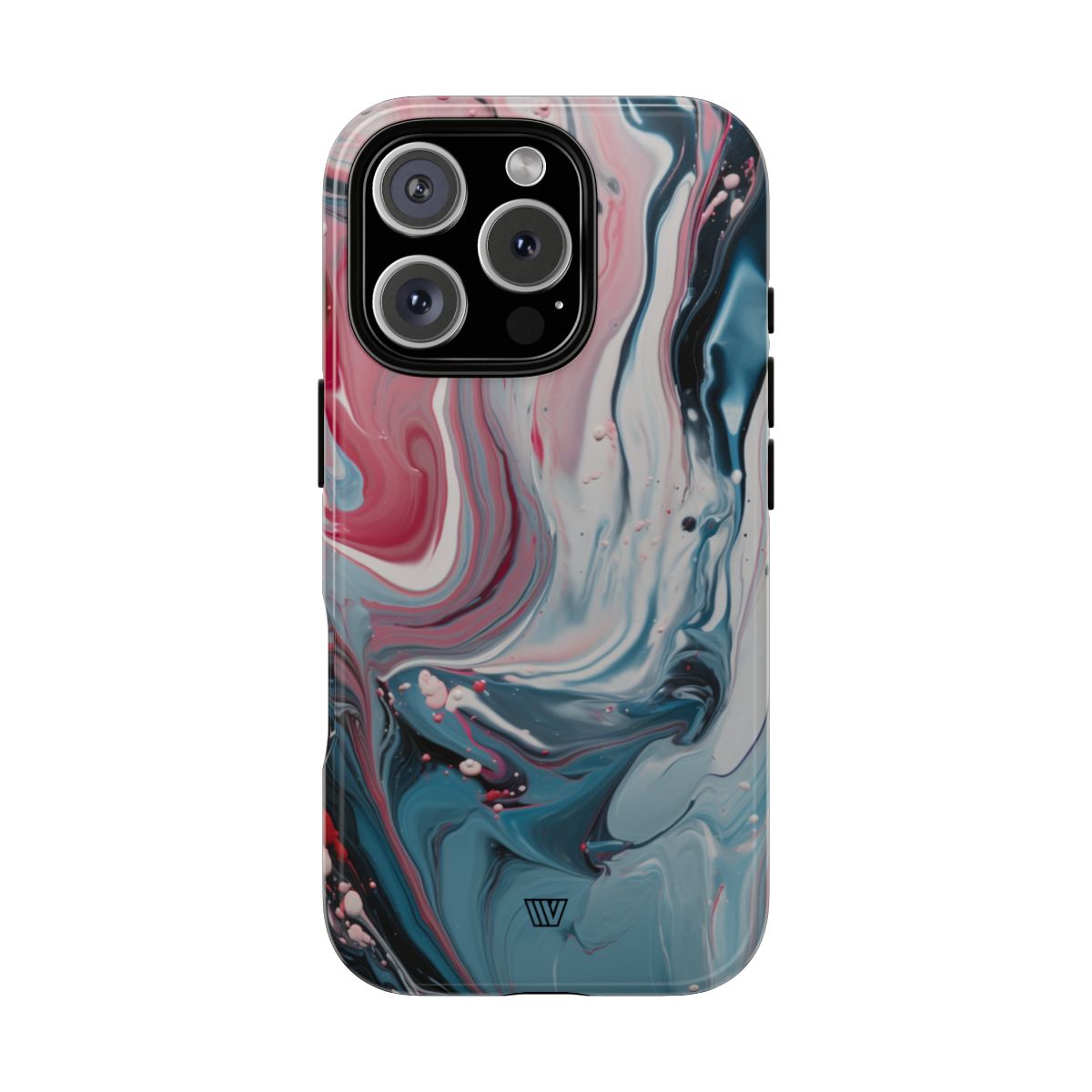 Blue Pastel Swirl Tough Phone Case