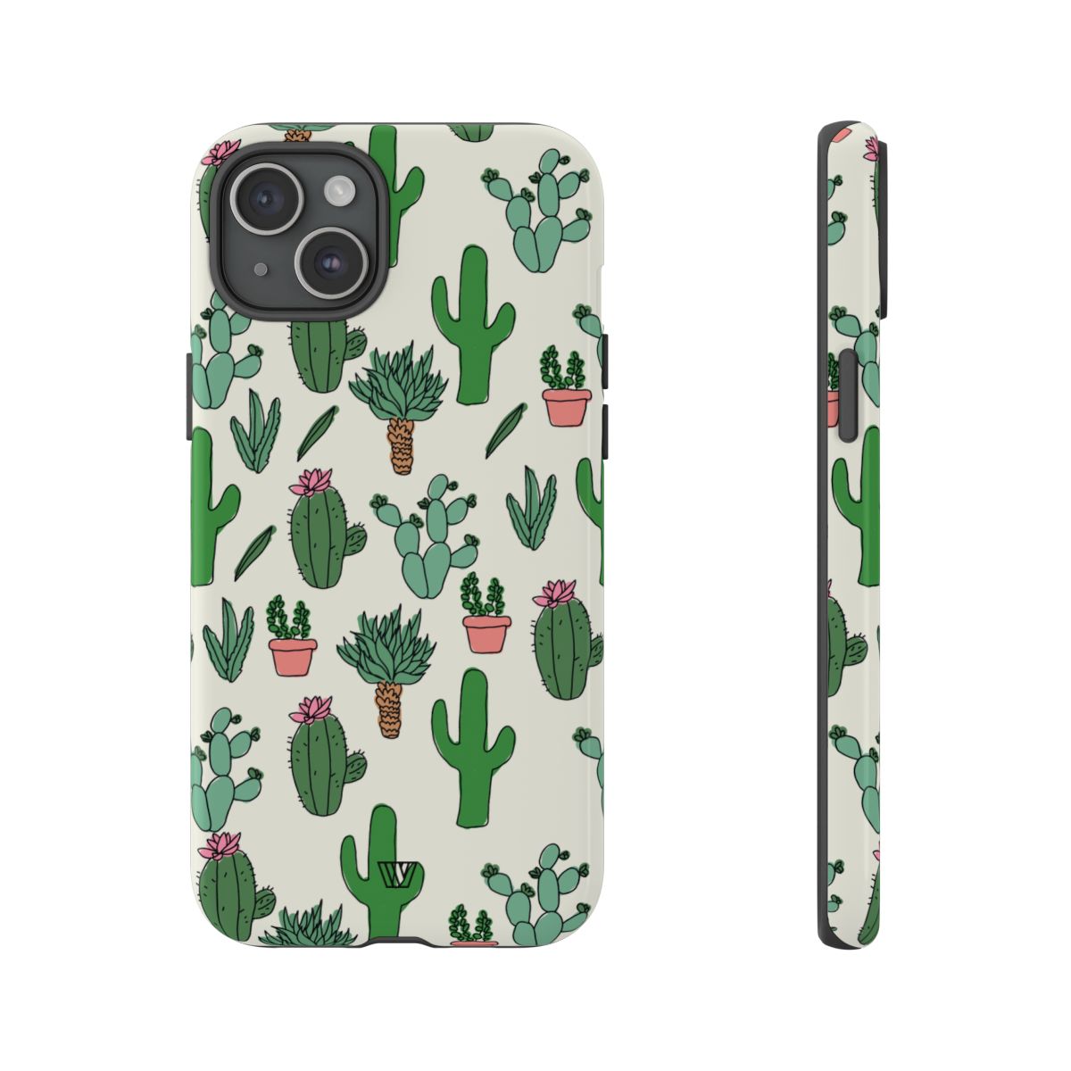 Tough Impact-Resistant Phone Case CACTUS DOODLES