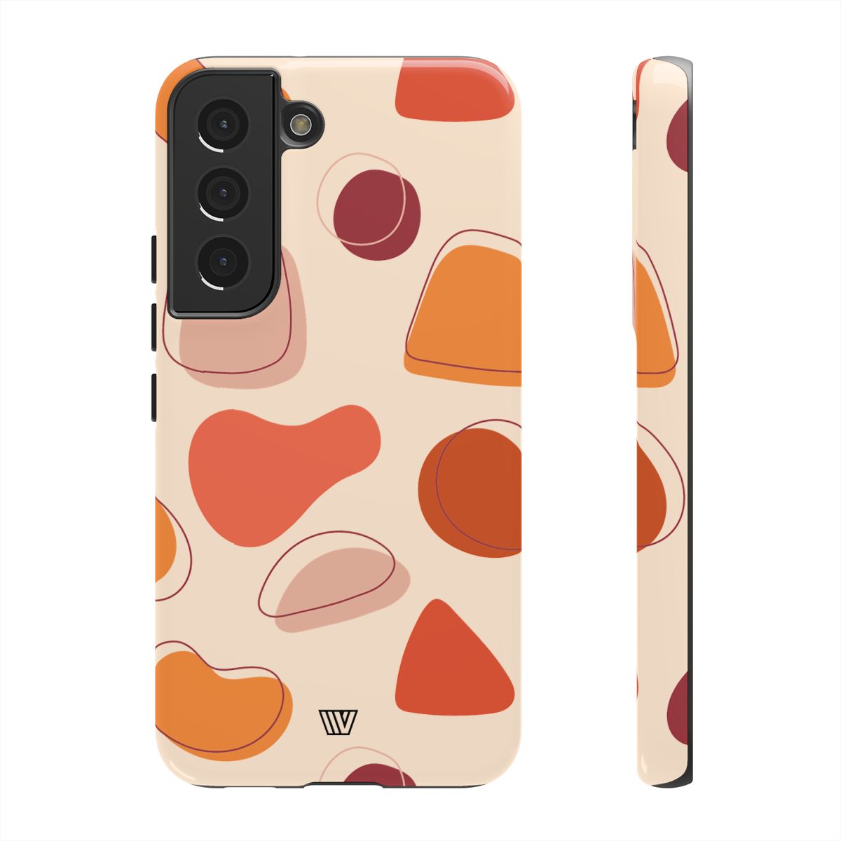 Tough Impact-Resistant Phone Case with Dual Layer WARM SHAPES