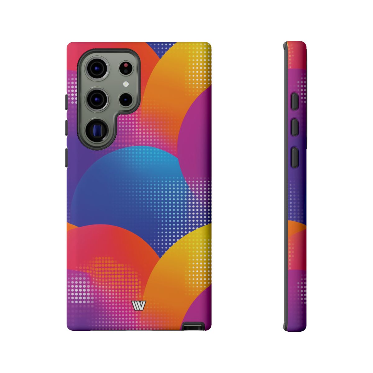 Tough Phone Case Dual-Layer Durable BOLD VIBES