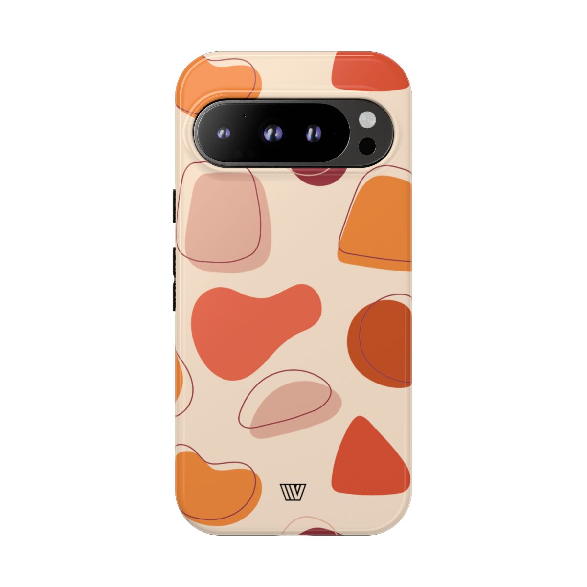 Tough Impact-Resistant Phone Case with Dual Layer WARM SHAPES