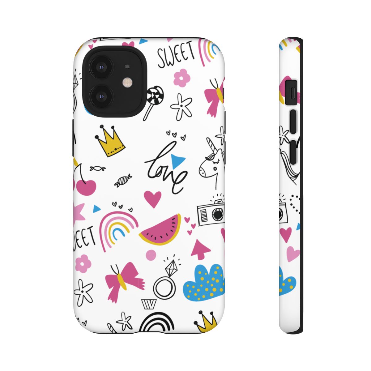 Tough Impact Resistant Phone Case SWEET LOVE