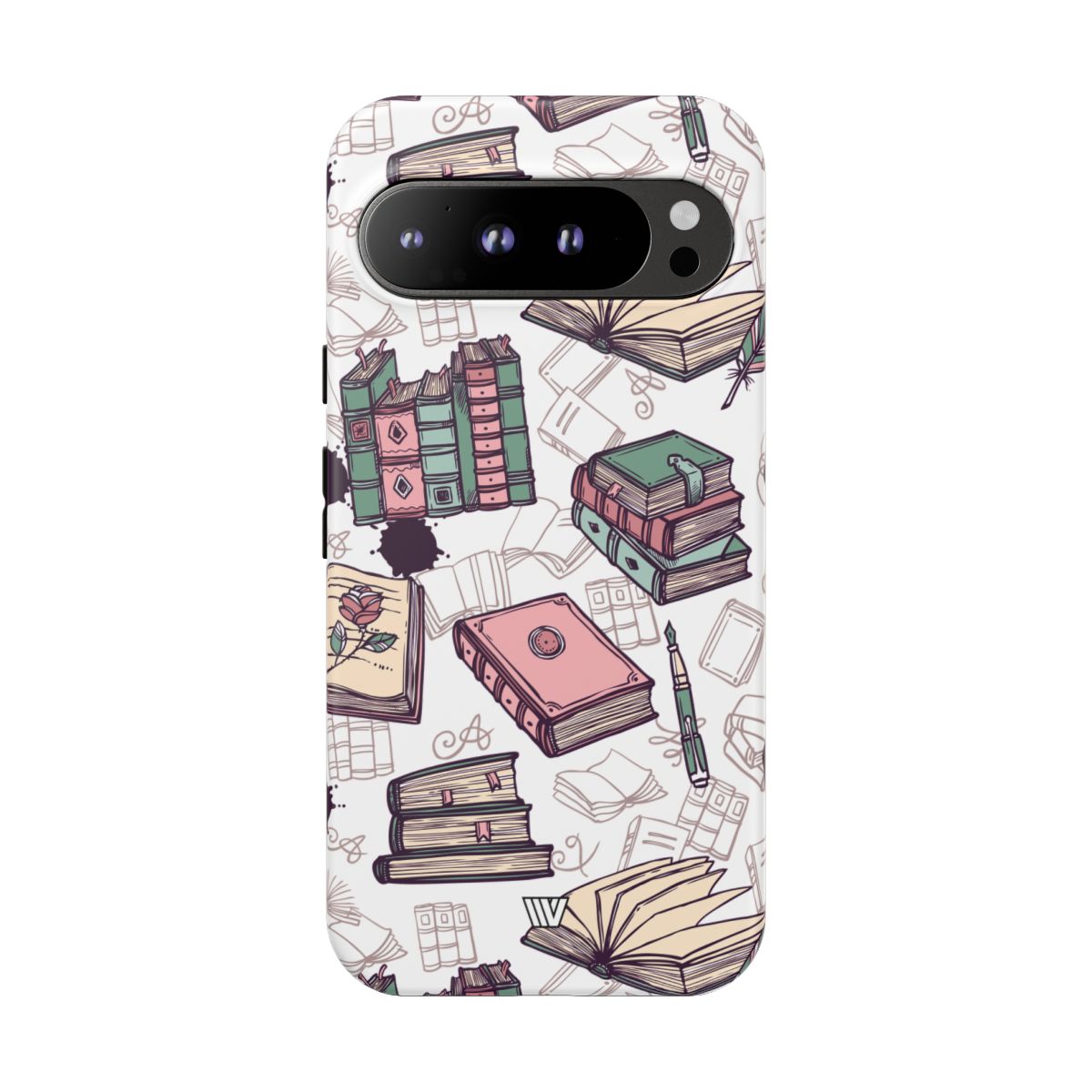 Tough Phone Case Impact Resistant Dual-layer Protective - BOOK LOVER