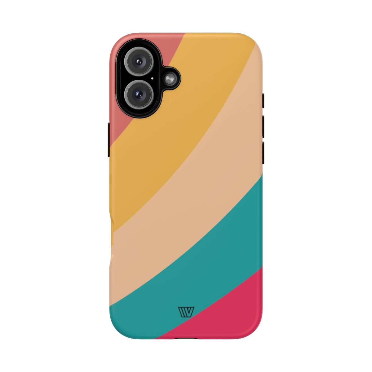 Rainbow Tough Phone Case Durable Impact-Resistant Shell SUMMER BY THE SEA