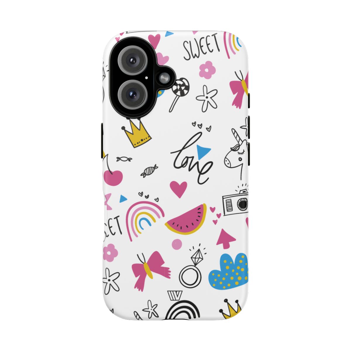 Tough Impact Resistant Phone Case SWEET LOVE