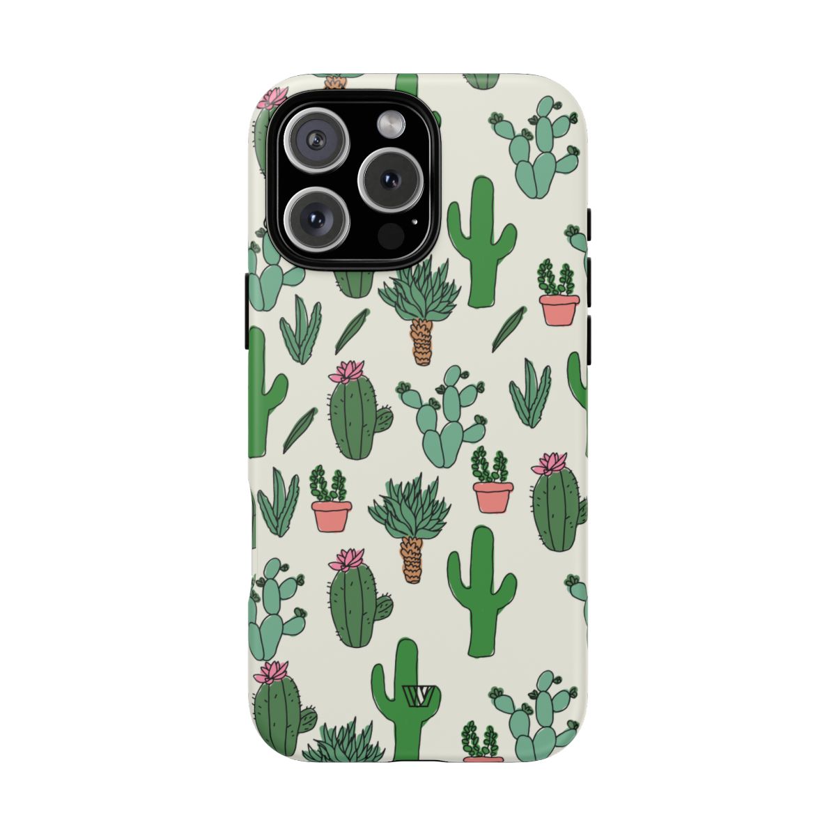 Tough Impact-Resistant Phone Case CACTUS DOODLES