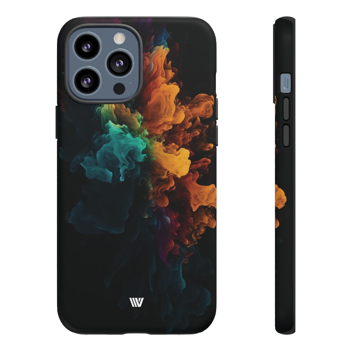 Tough Phone Case Dual-Layer Protection Color Burst