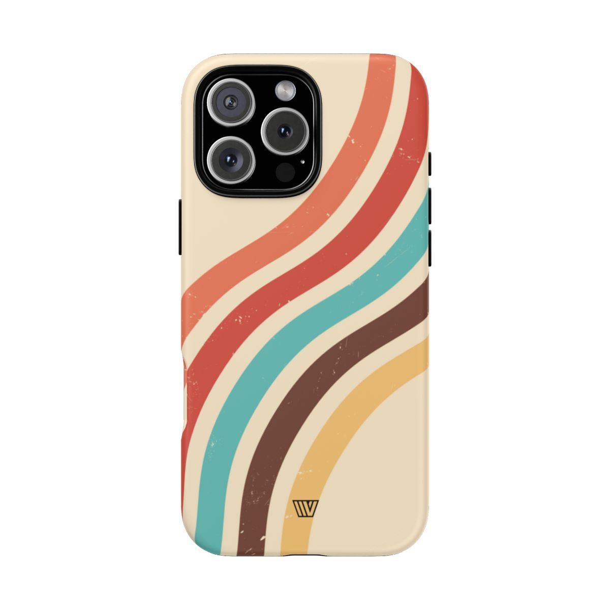 Vintage Stripe Tough Durable Phone Case