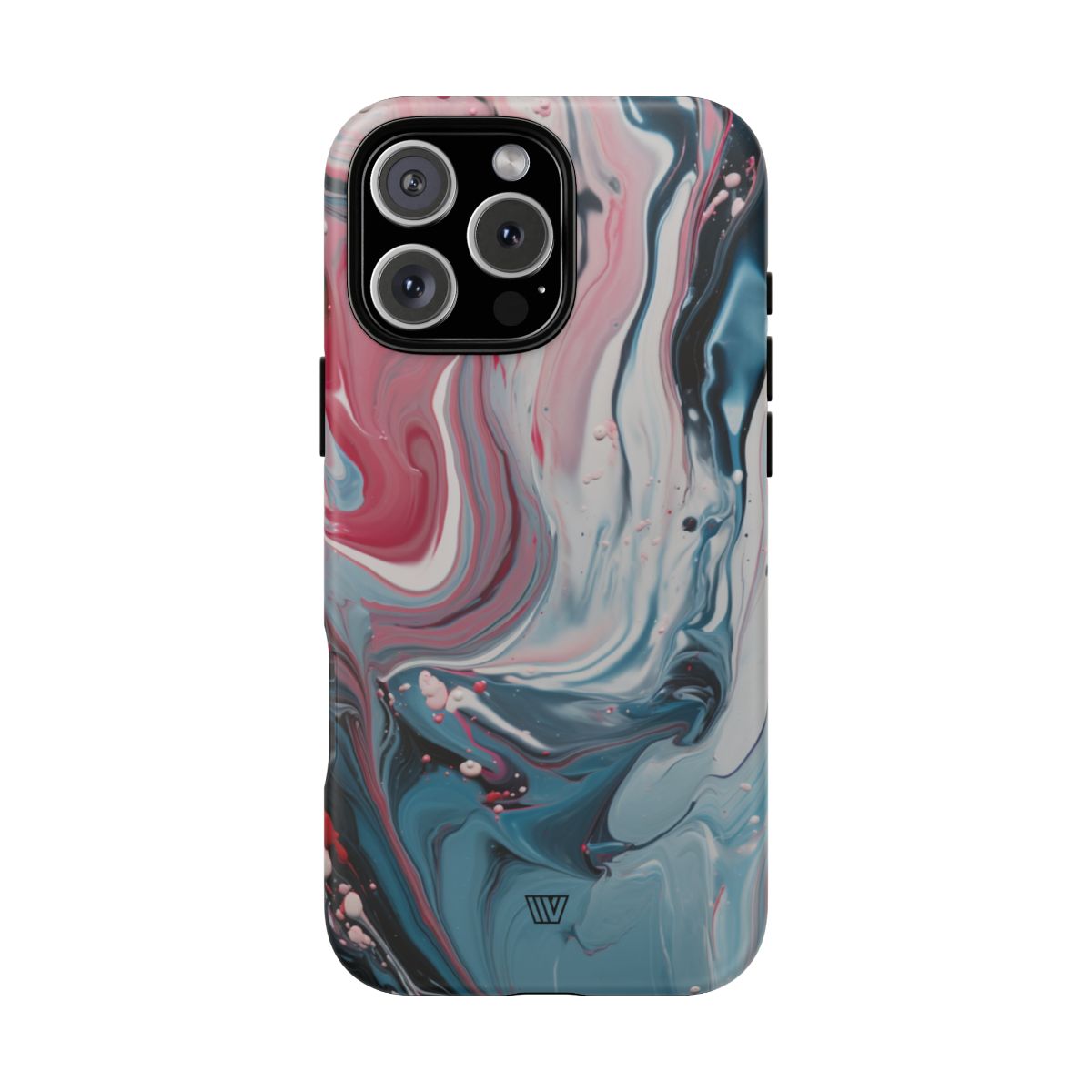 Blue Pastel Swirl Tough Phone Case