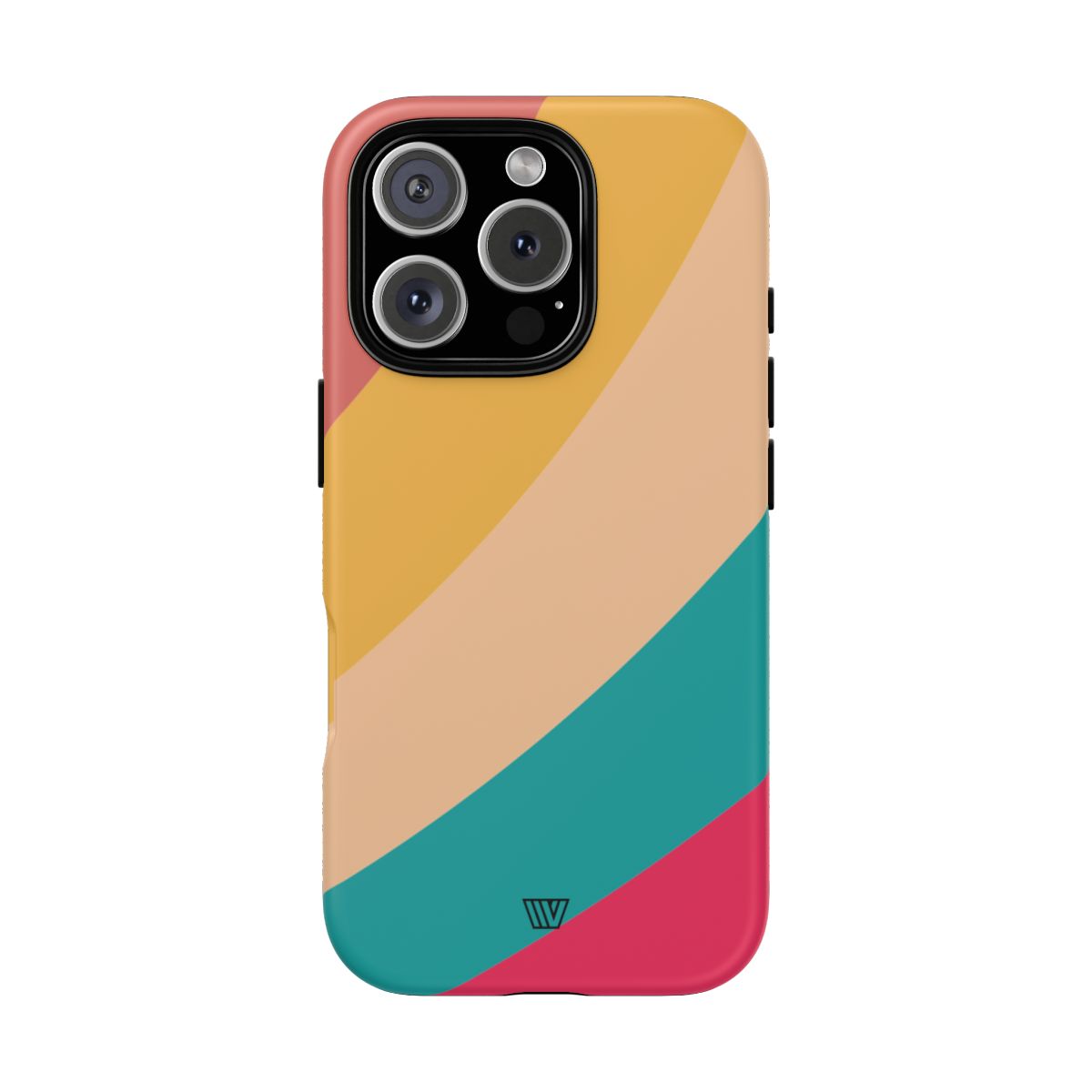 Rainbow Tough Phone Case Durable Impact-Resistant Shell SUMMER BY THE SEA
