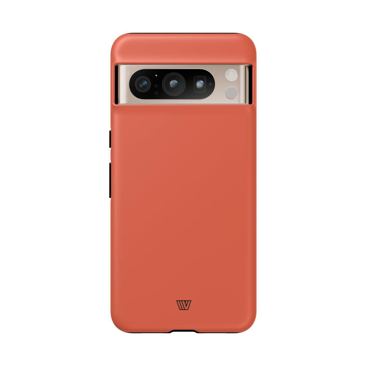 Burnt Sienna Tough Phone Case Dual-Layer Protection