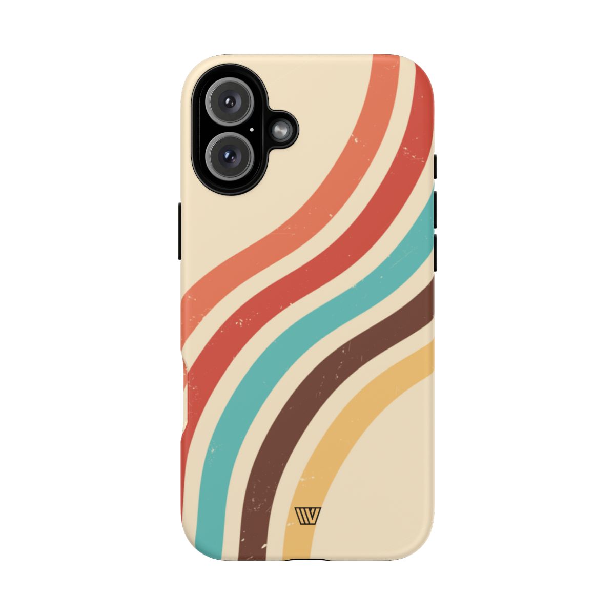 Vintage Stripe Tough Durable Phone Case
