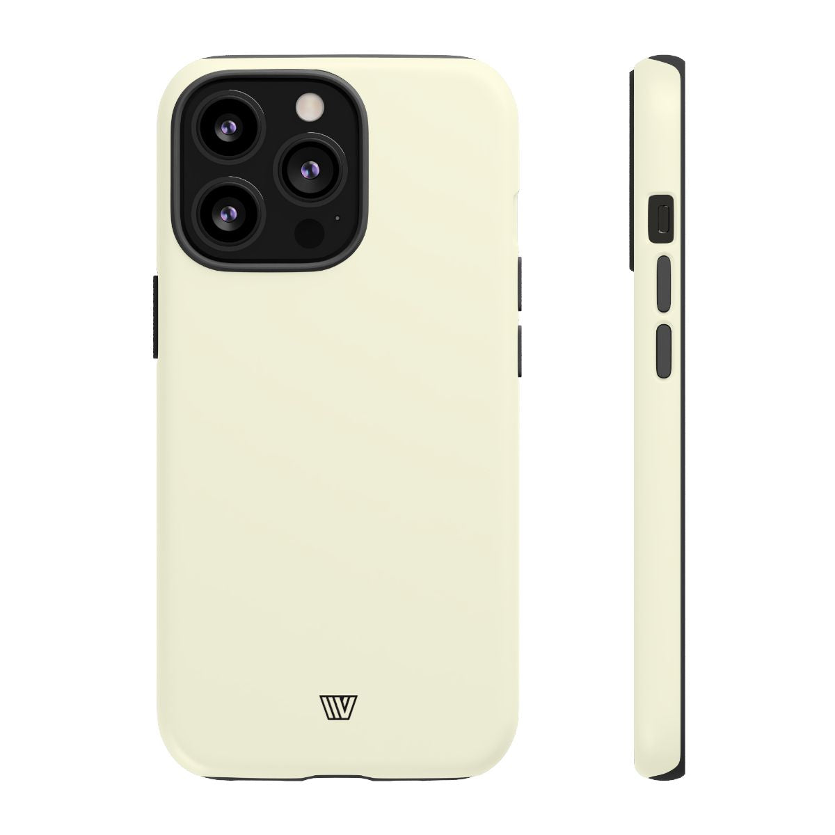 Tough Ivory Phone Case Dual Layer Impact-Resistant Trovvve