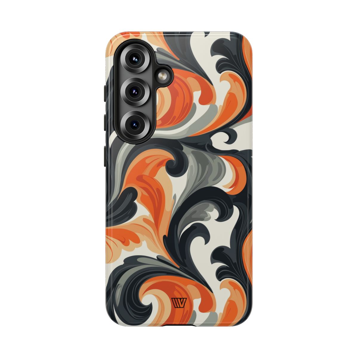 Tough Phone Case Baroque Swirl Polycarbonate Shell Trovvve