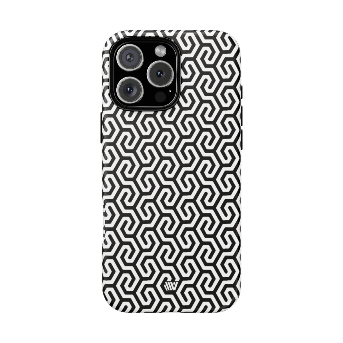 Tough Phone Case Dual-layer Protection TWISTED GRID