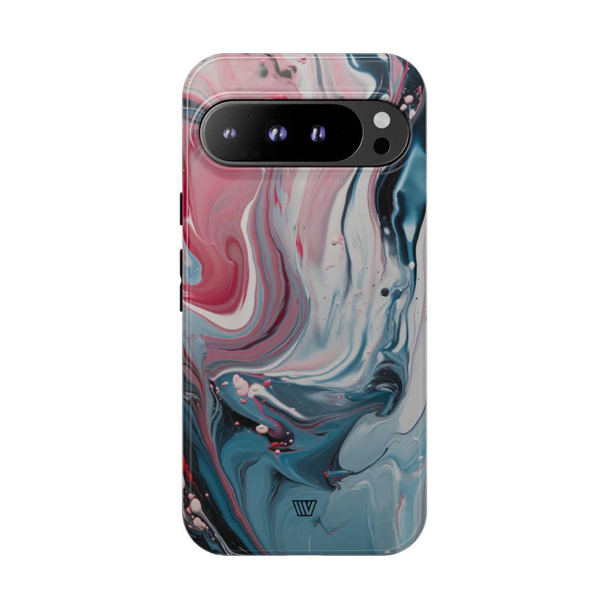 Blue Pastel Swirl Tough Phone Case