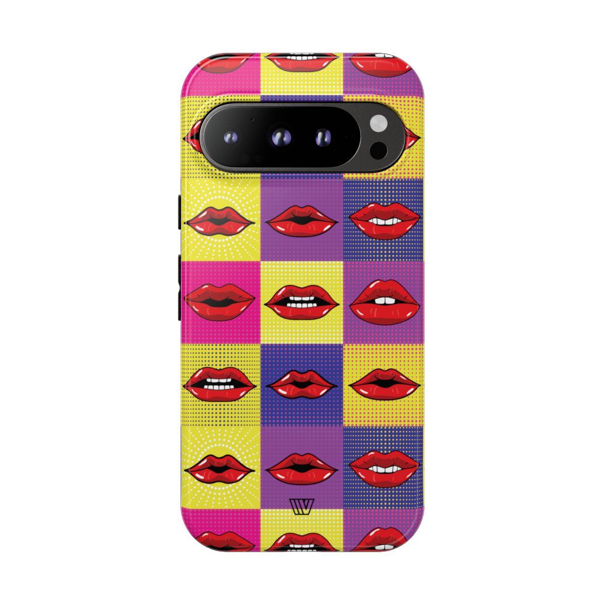 Tough Phone Case Dual-layer Protection POP ART LIPS
