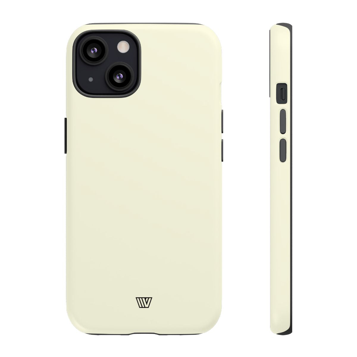 Tough Ivory Phone Case Dual Layer Impact-Resistant Trovvve