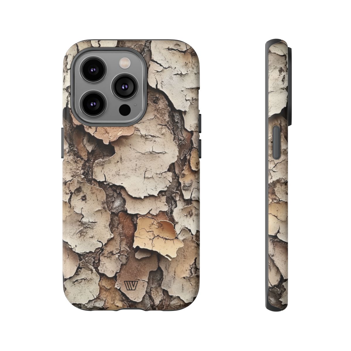 Tough Phone Case Dual-Layer Protection TREE BARK