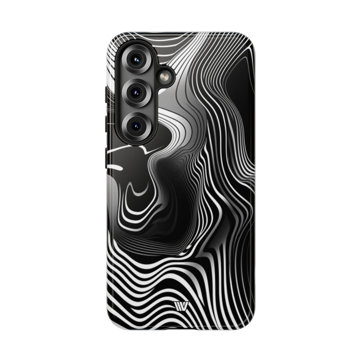 Abstract Zebra Stripes Tough Phone Case
