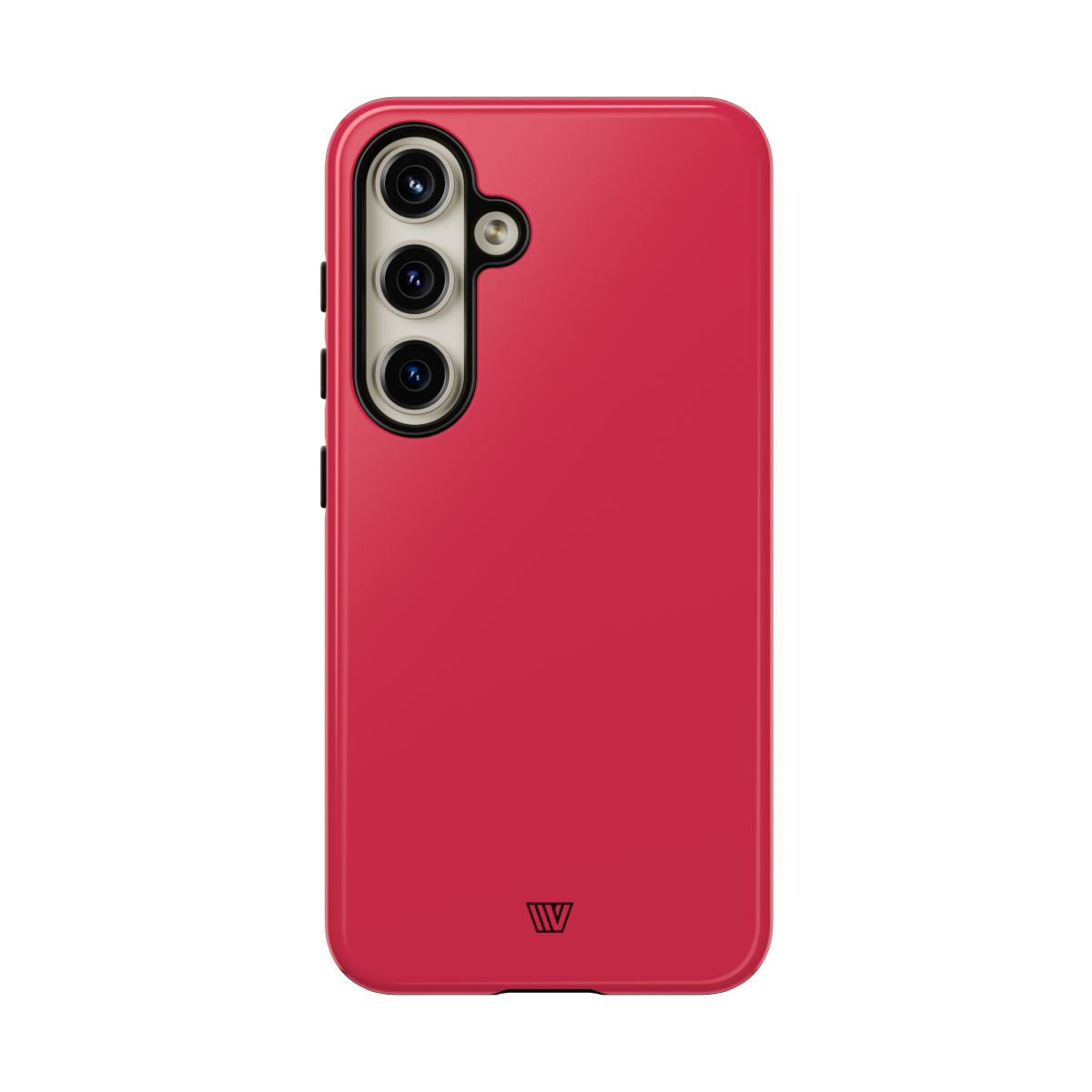 Red Amaranth Tough Phone Case Dual-Layer Protection