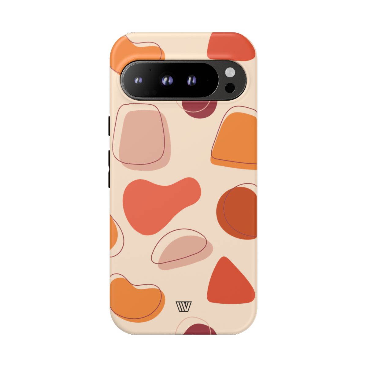 Tough Impact-Resistant Phone Case with Dual Layer WARM SHAPES