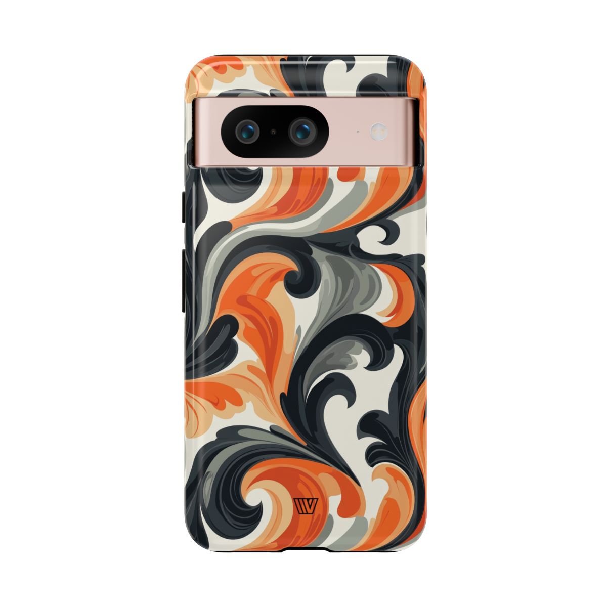 Tough Phone Case Baroque Swirl Polycarbonate Shell Trovvve