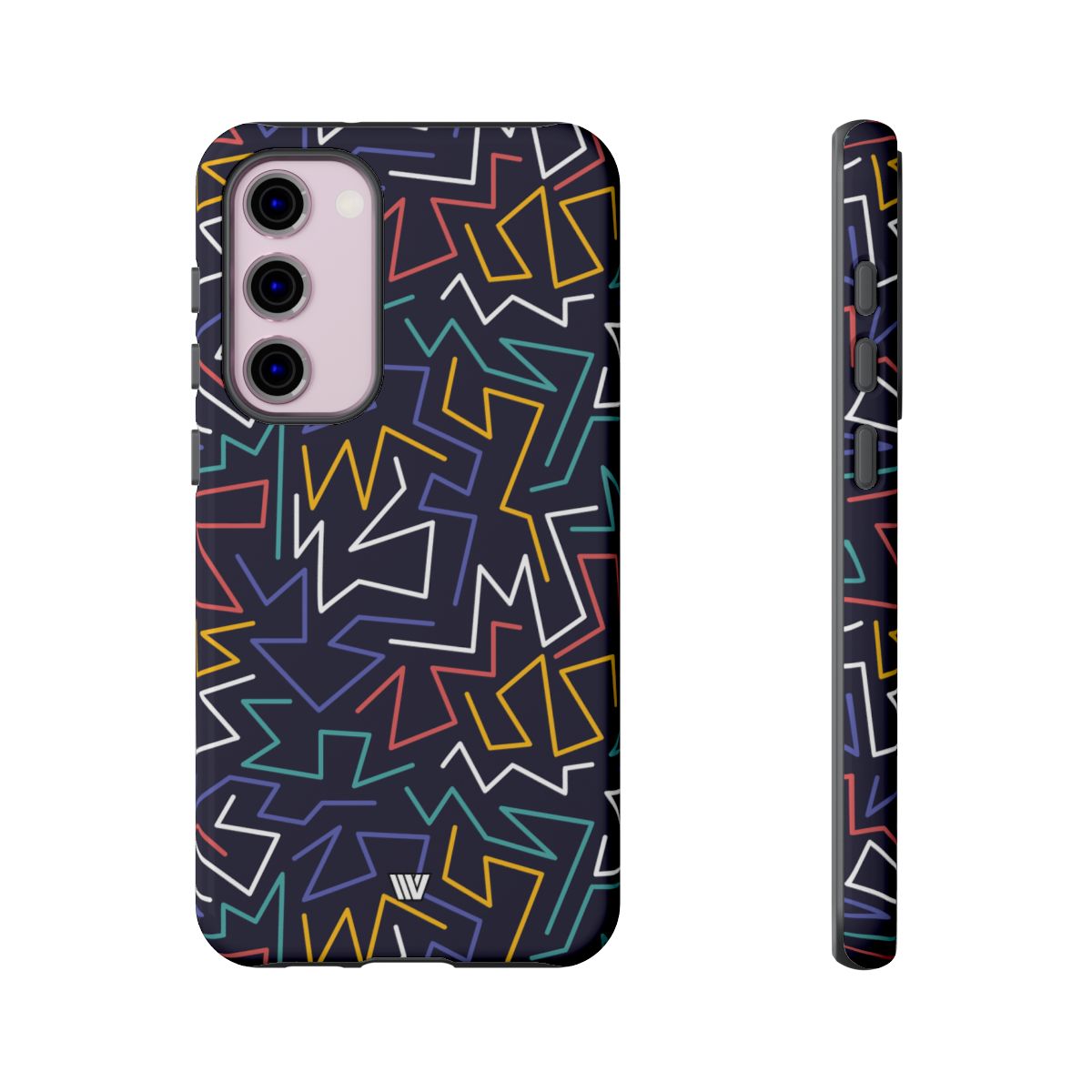 Tough Impact Resistant Phone Case ZIGZAG NIGHT