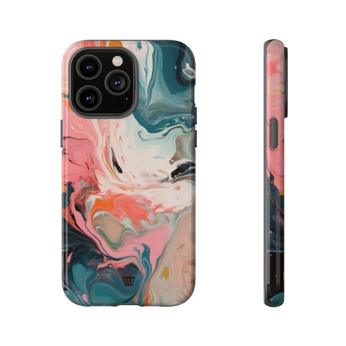 Pastel Paint Swirl Tough Phone Case