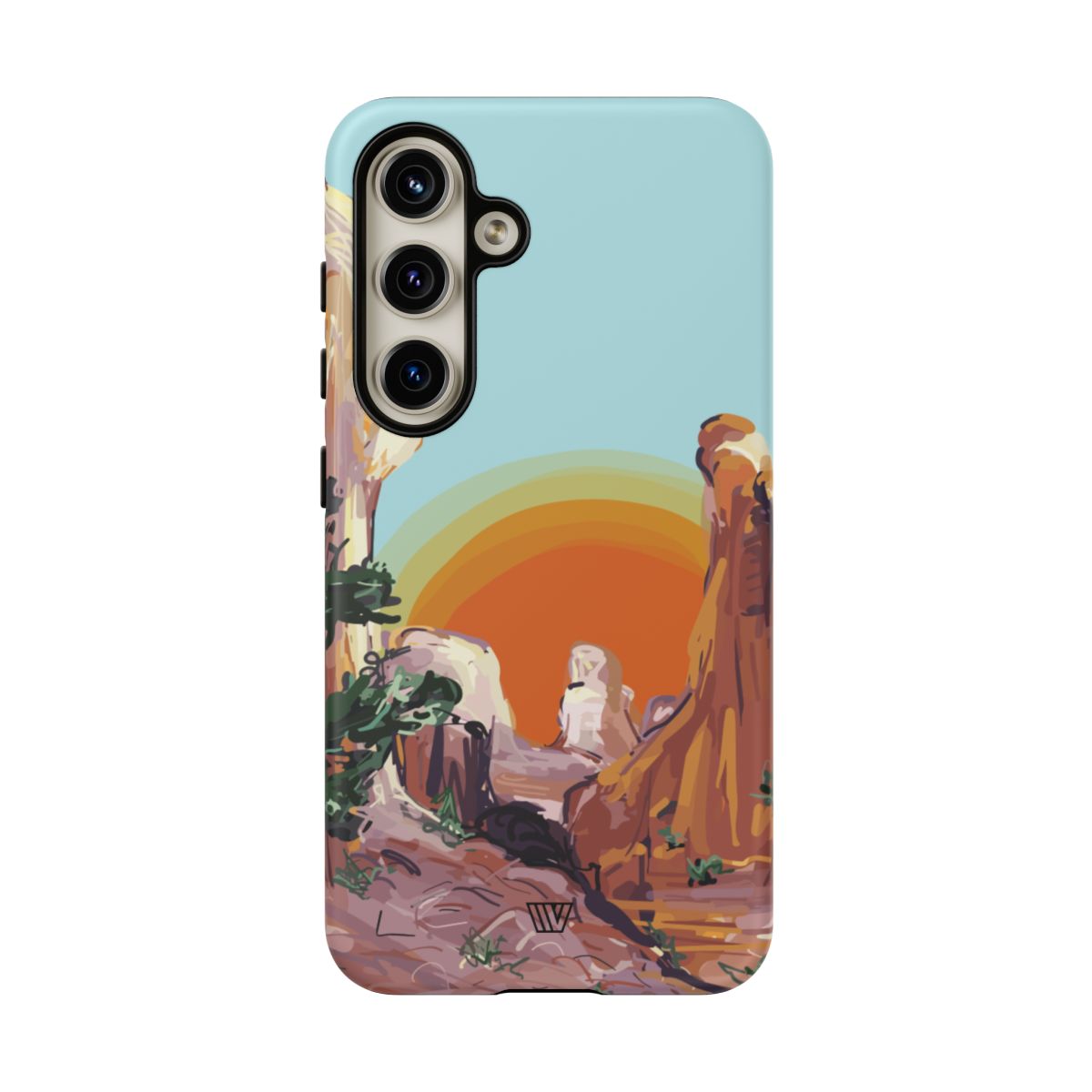 Tough Phone Case 8ft Drop Tested DESERT SUNRISE TROVVVE X EARTH FORMATIONS