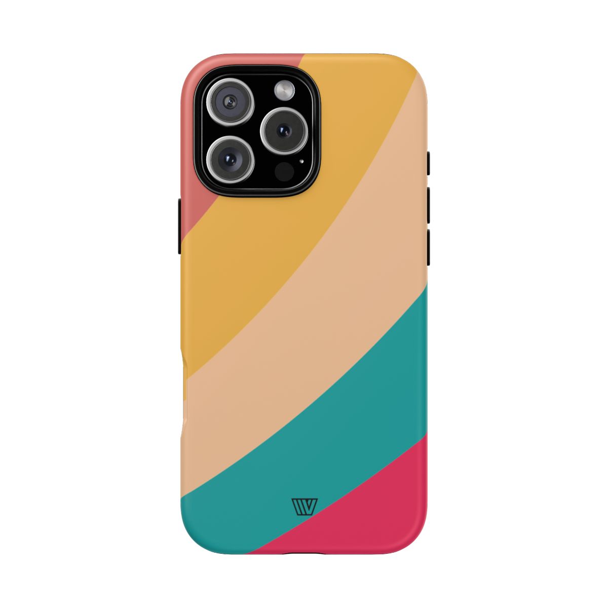 Rainbow Tough Phone Case Durable Impact-Resistant Shell SUMMER BY THE SEA