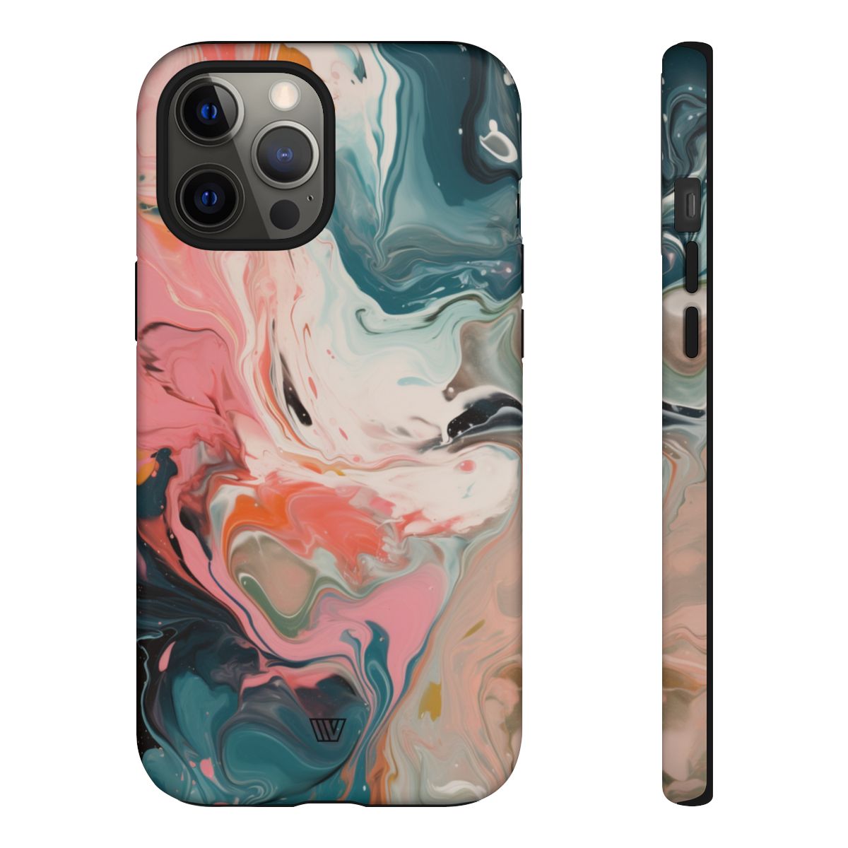 Pastel Paint Swirl Tough Phone Case