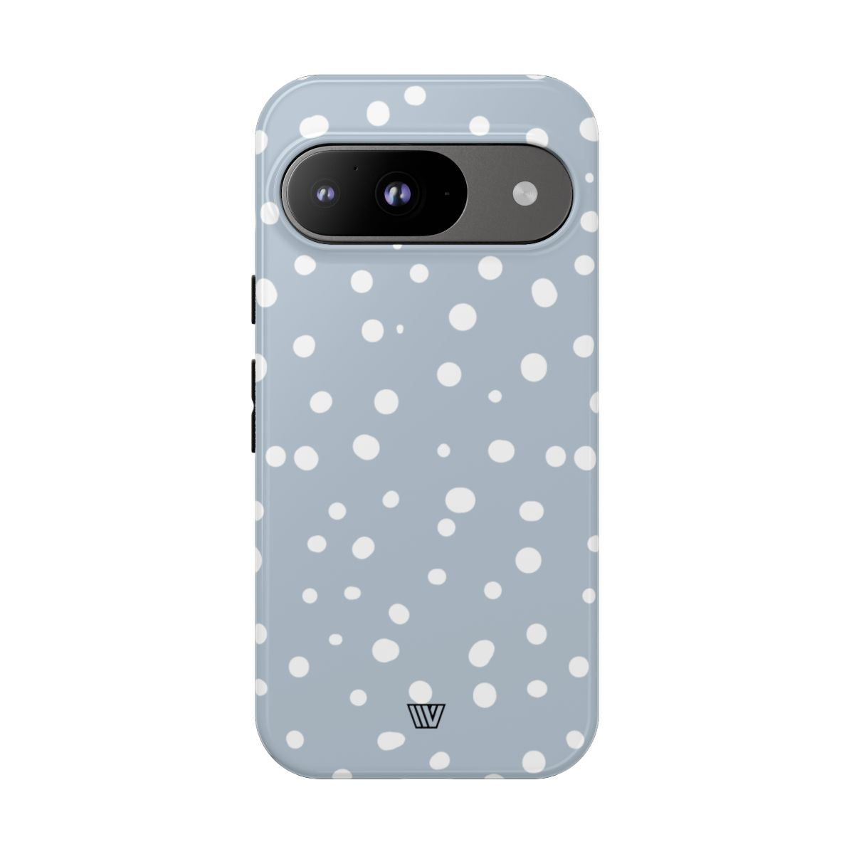Blue Haze Dots Tough Phone Case Dual-Layer Protective Phone Case