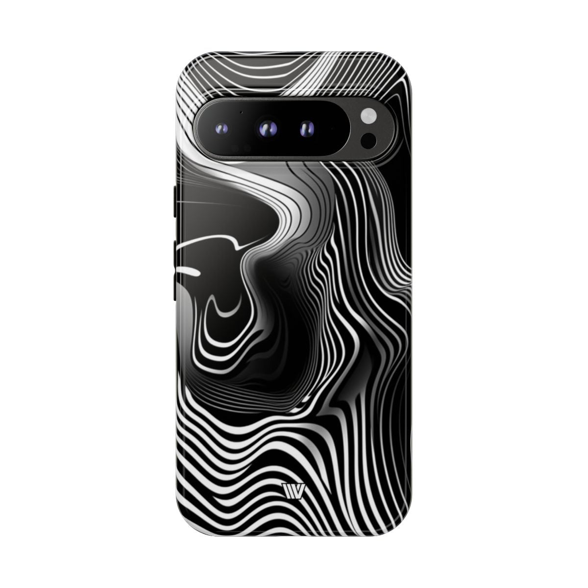 Abstract Zebra Stripes Tough Phone Case
