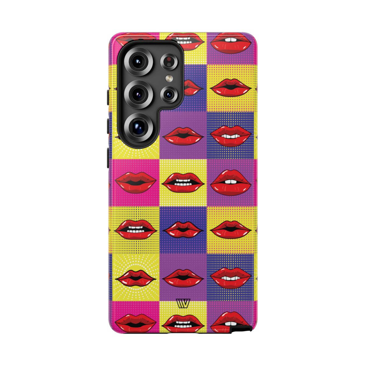 Tough Phone Case Dual-layer Protection POP ART LIPS