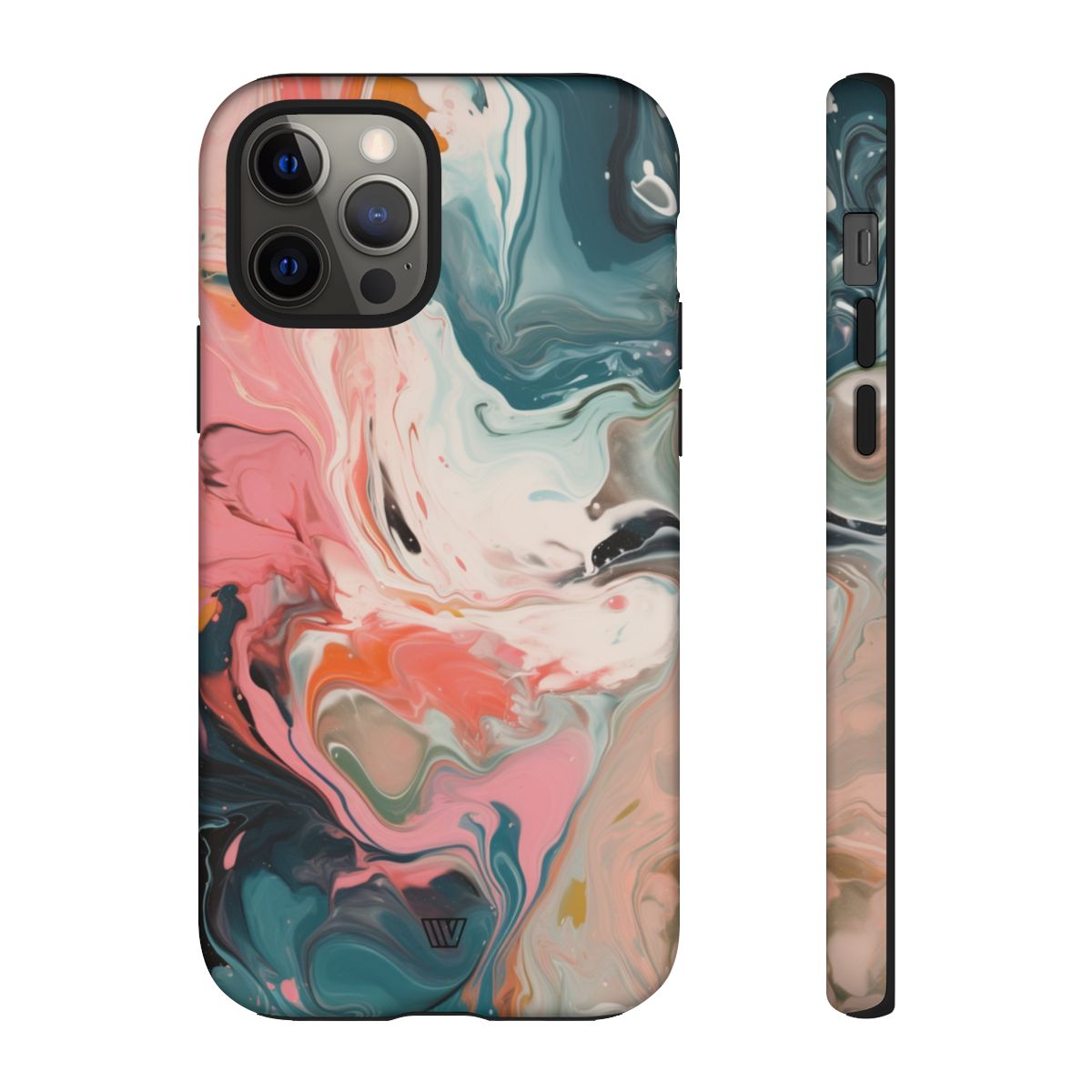 Pastel Paint Swirl Tough Phone Case