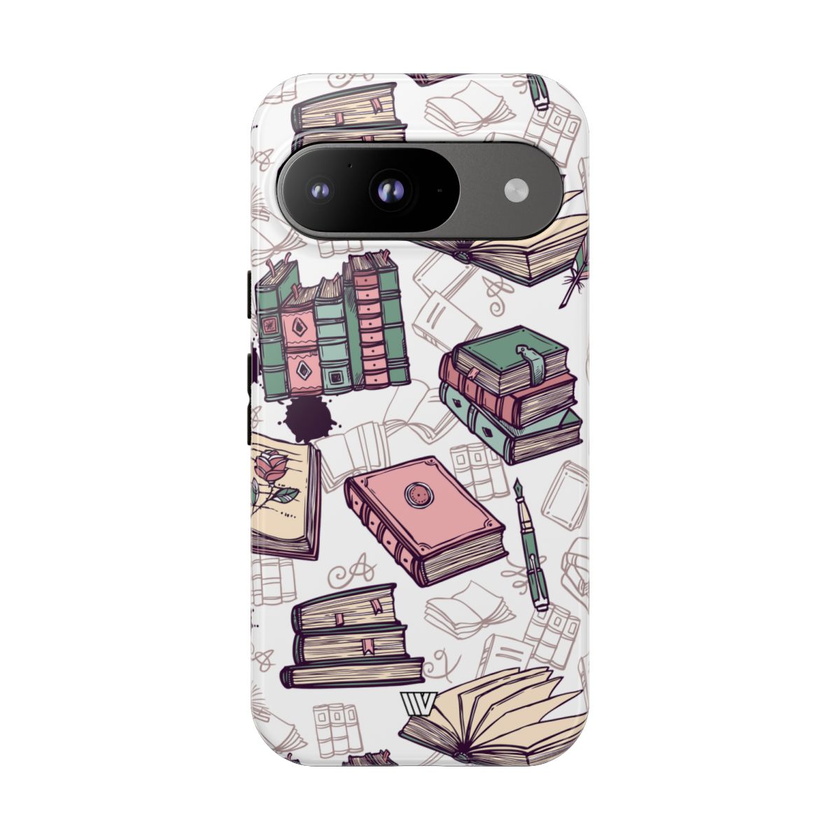 Tough Phone Case Impact Resistant Dual-layer Protective - BOOK LOVER