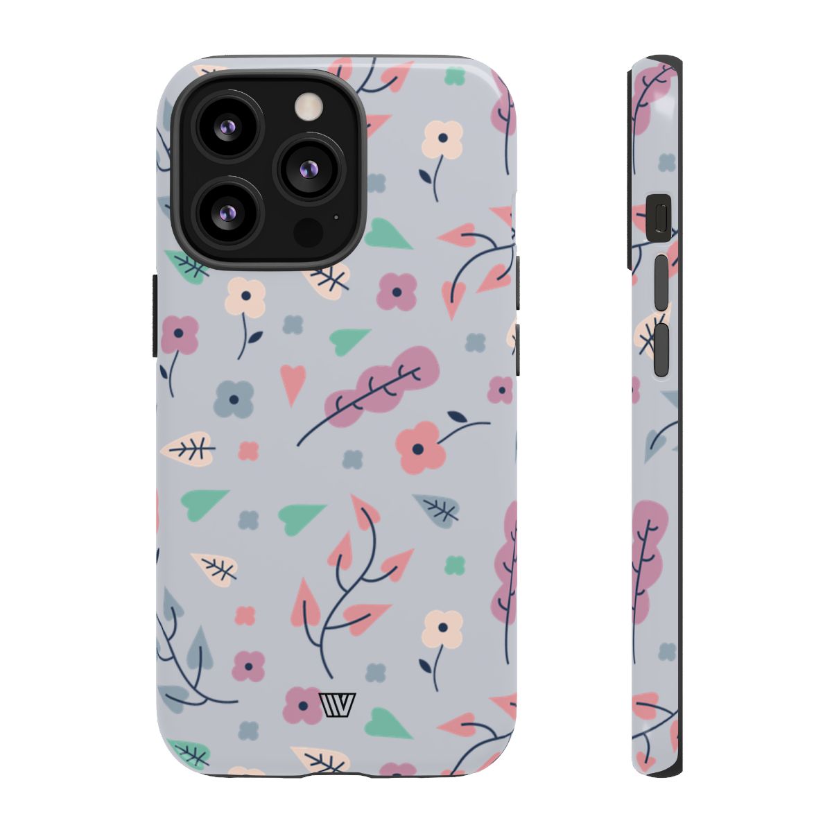 Petal Pastels Tough Phone Case with Dual-Layer Protection