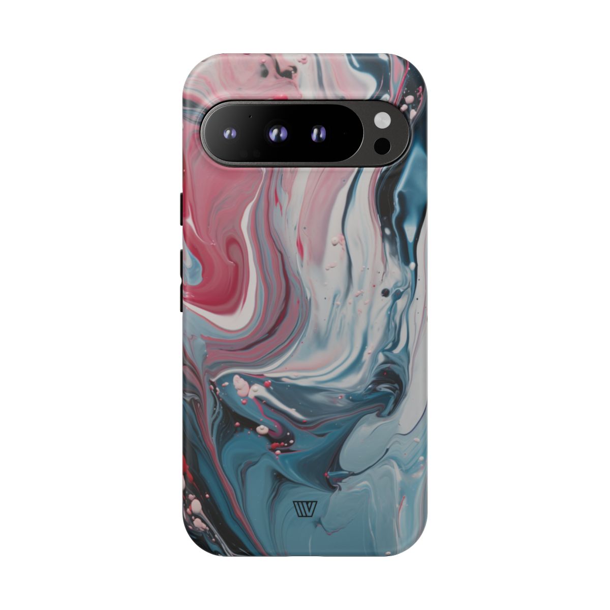 Blue Pastel Swirl Tough Phone Case