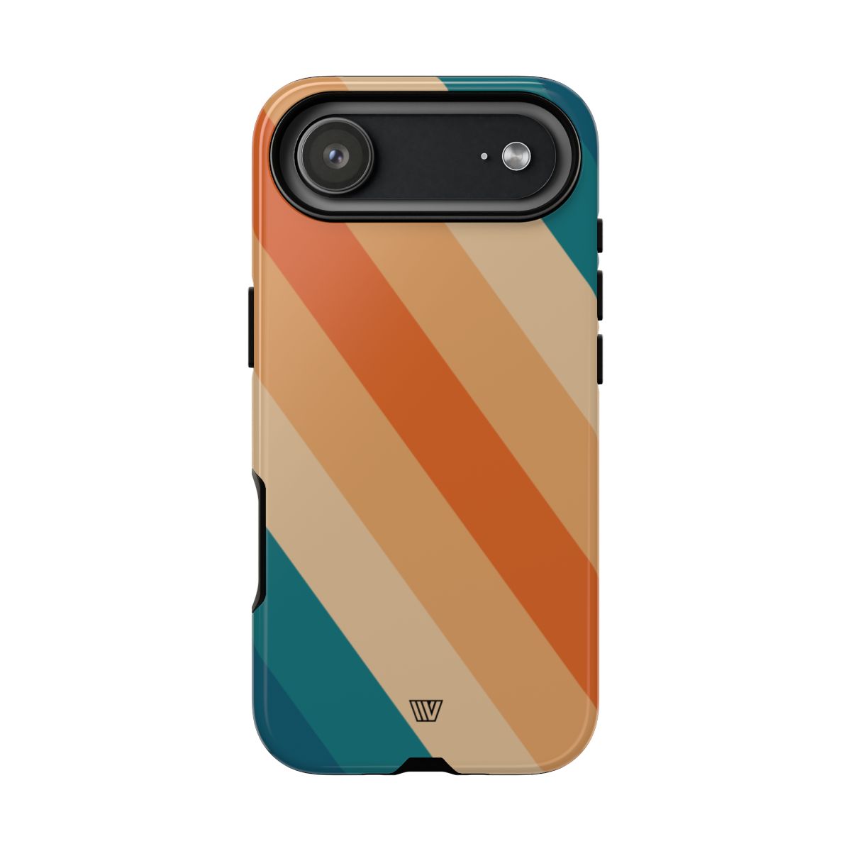 Retro Stripe Tough Phone Case 70s Style