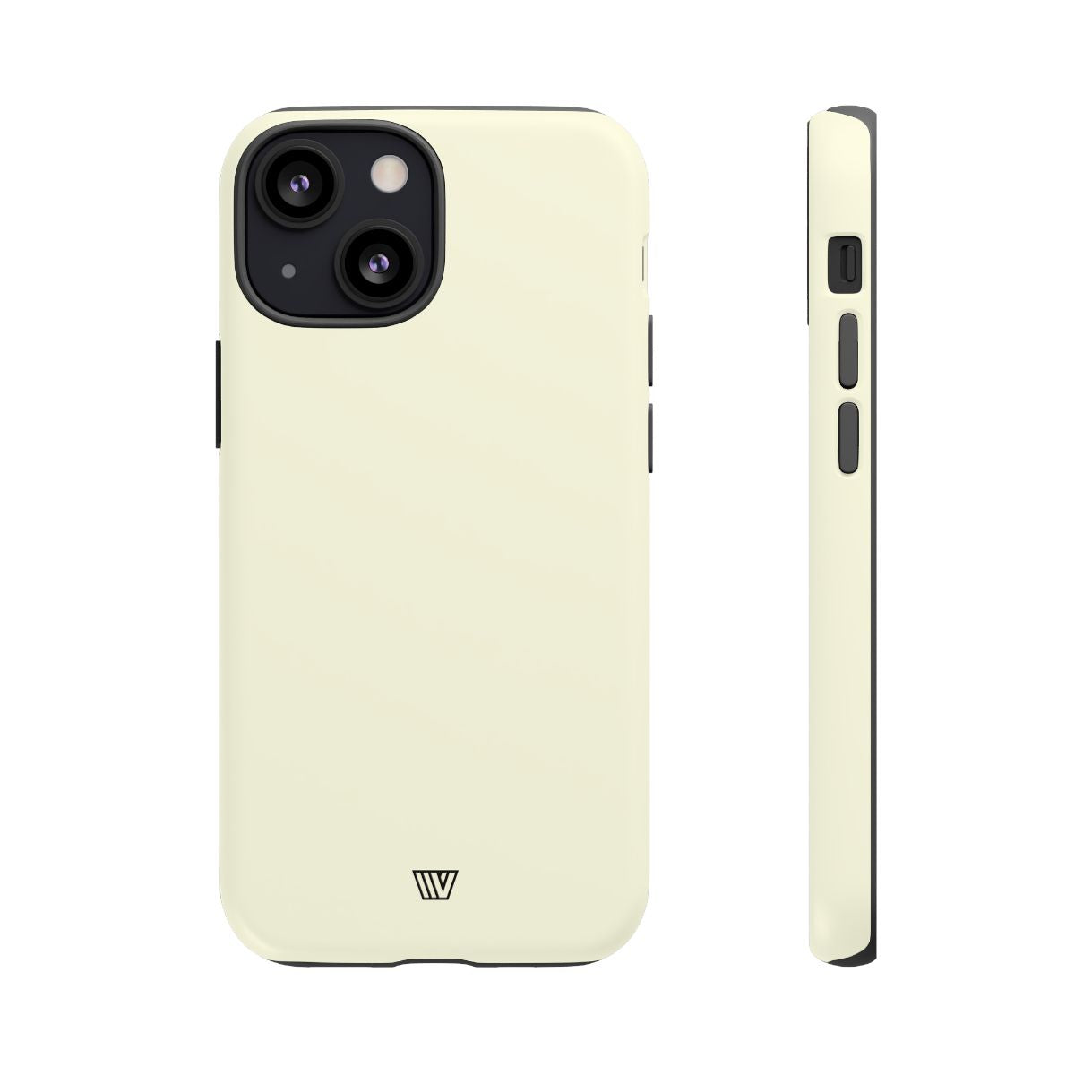 Tough Ivory Phone Case Dual Layer Impact-Resistant Trovvve
