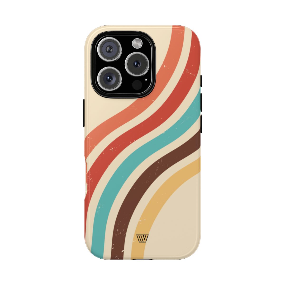 Vintage Stripe Tough Durable Phone Case