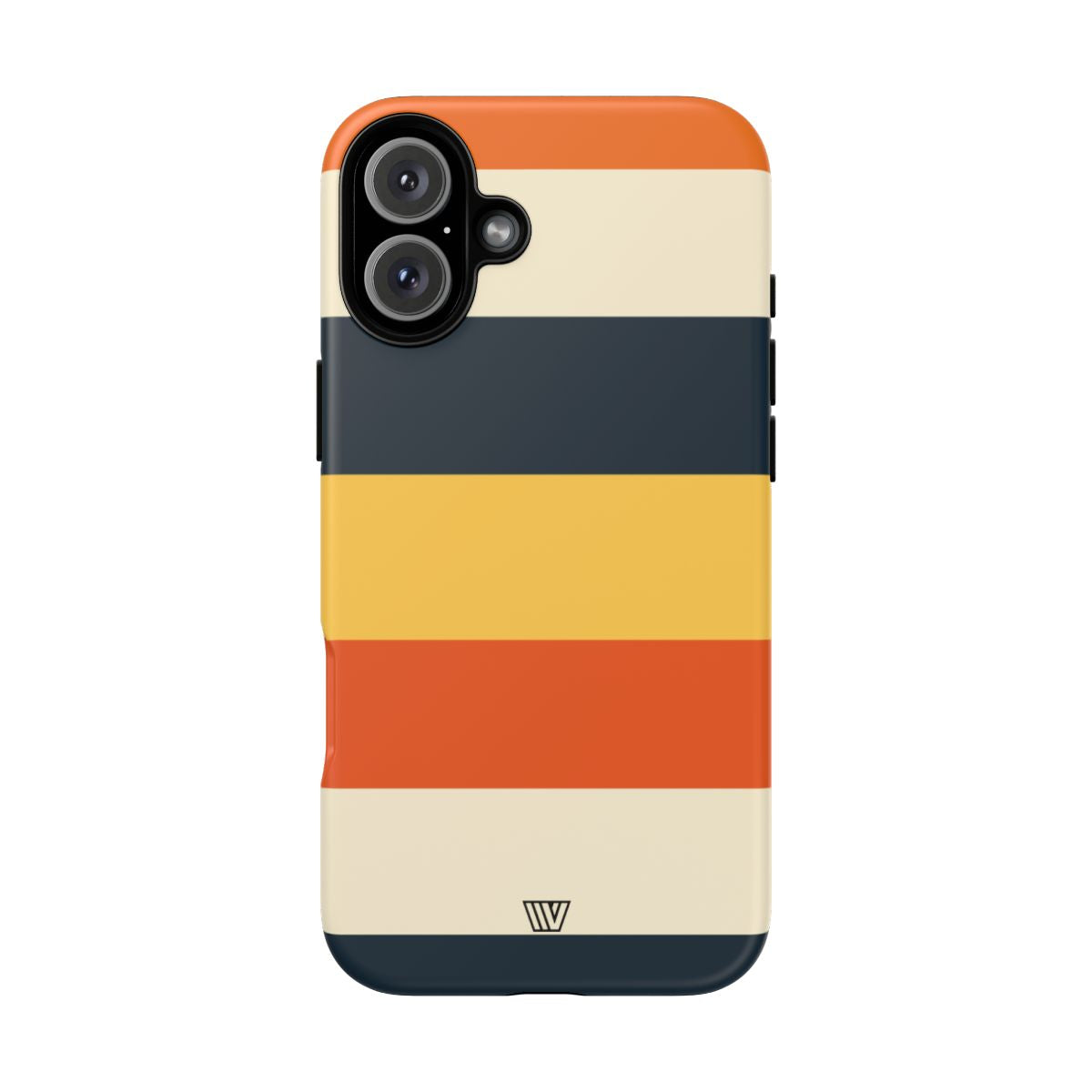 Beach Sunset Stripes Tough Phone Case