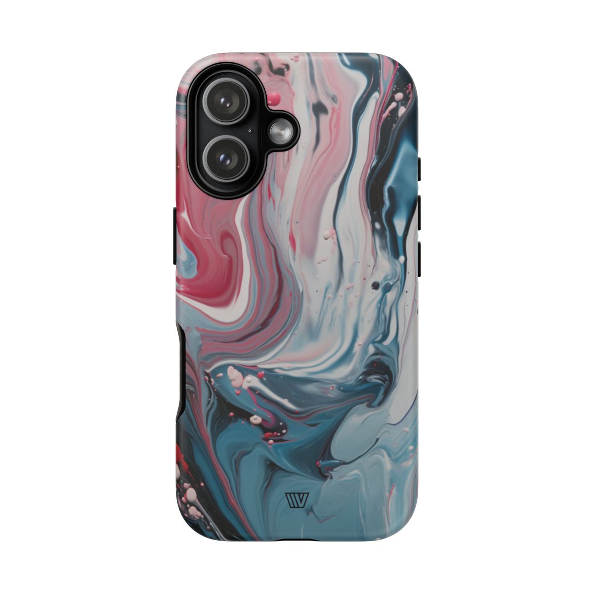Blue Pastel Swirl Tough Phone Case
