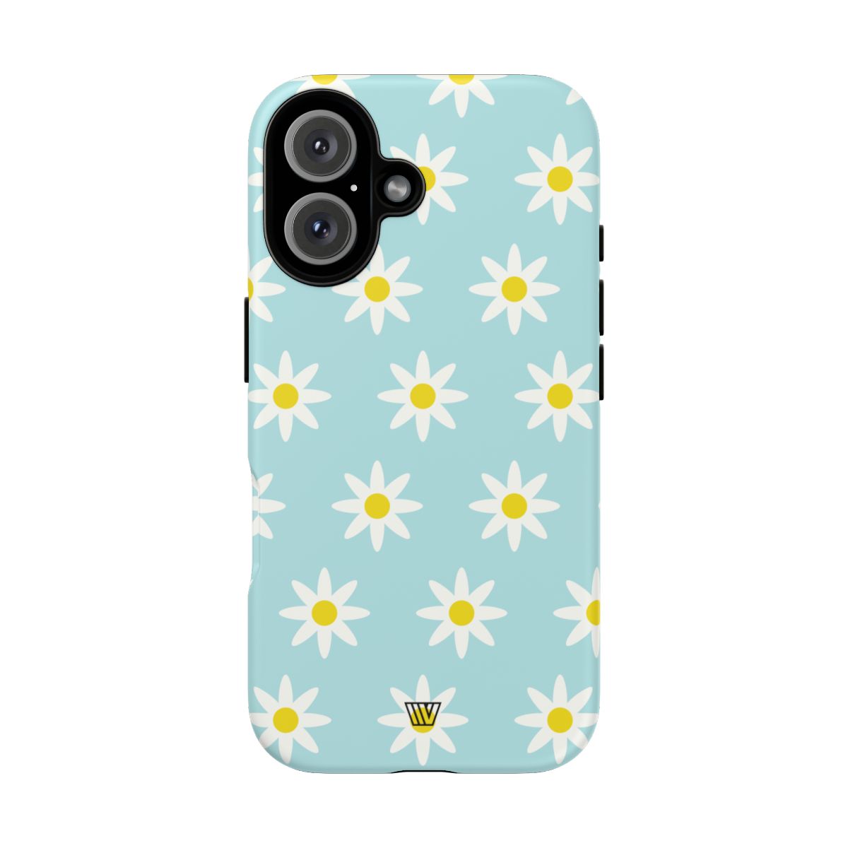 Tough Phone Case Dual Layer Impact Resistant DOODLE DAISY