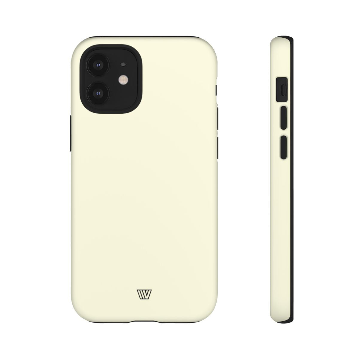 Tough Ivory Phone Case Dual Layer Impact-Resistant Trovvve