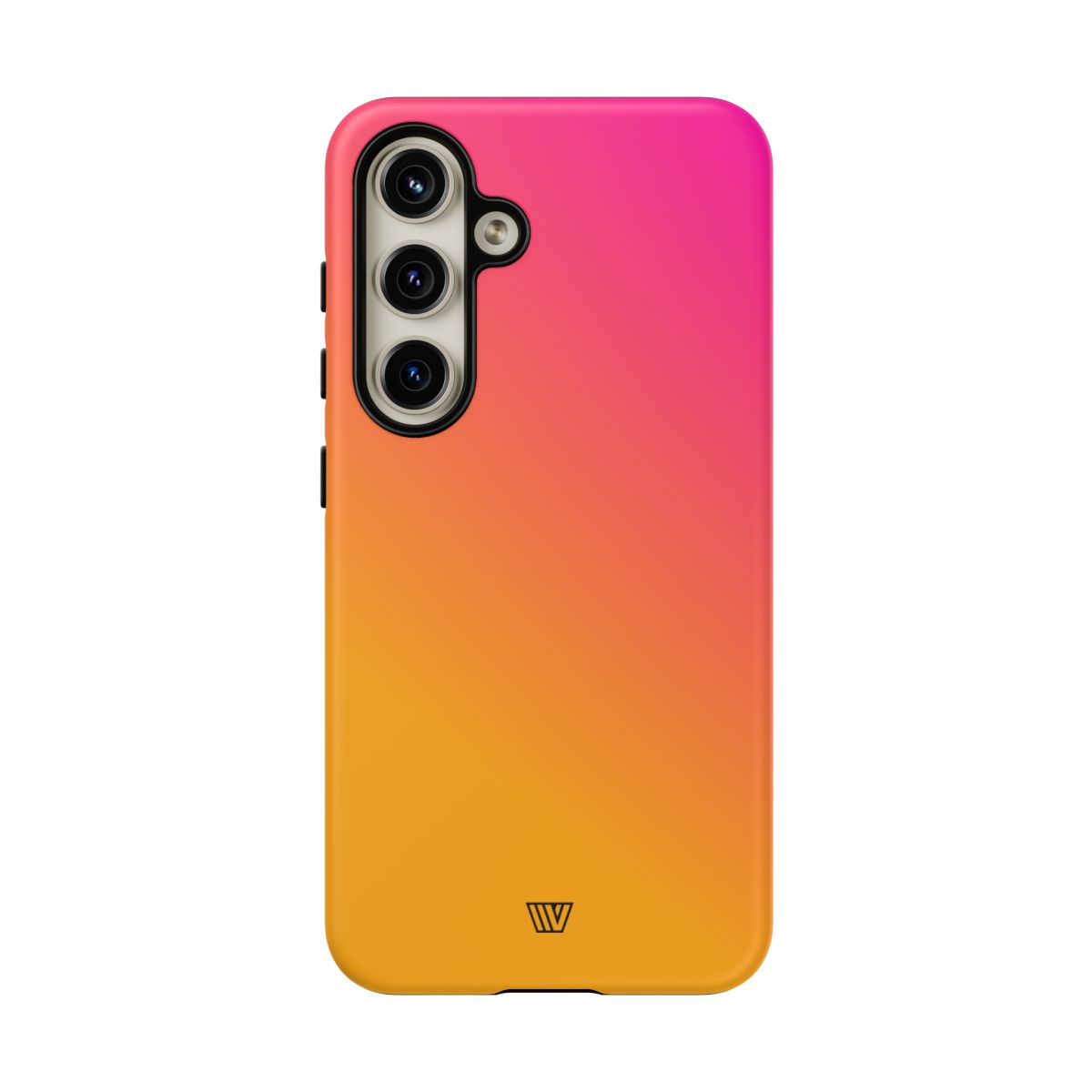 Hot Pink Orange Tough Phone Case