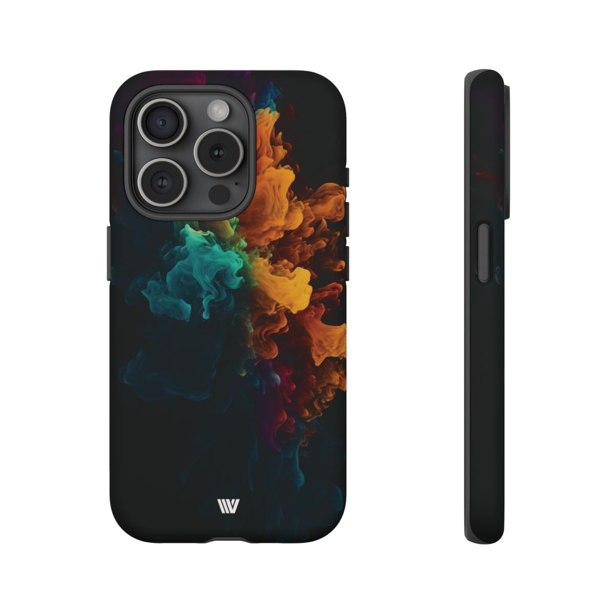 Tough Phone Case Dual-Layer Protection Color Burst