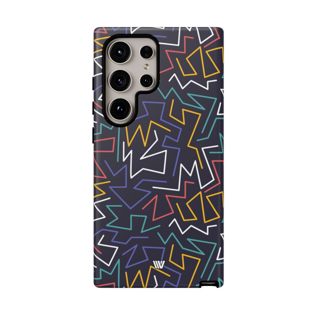 Tough Impact Resistant Phone Case ZIGZAG NIGHT