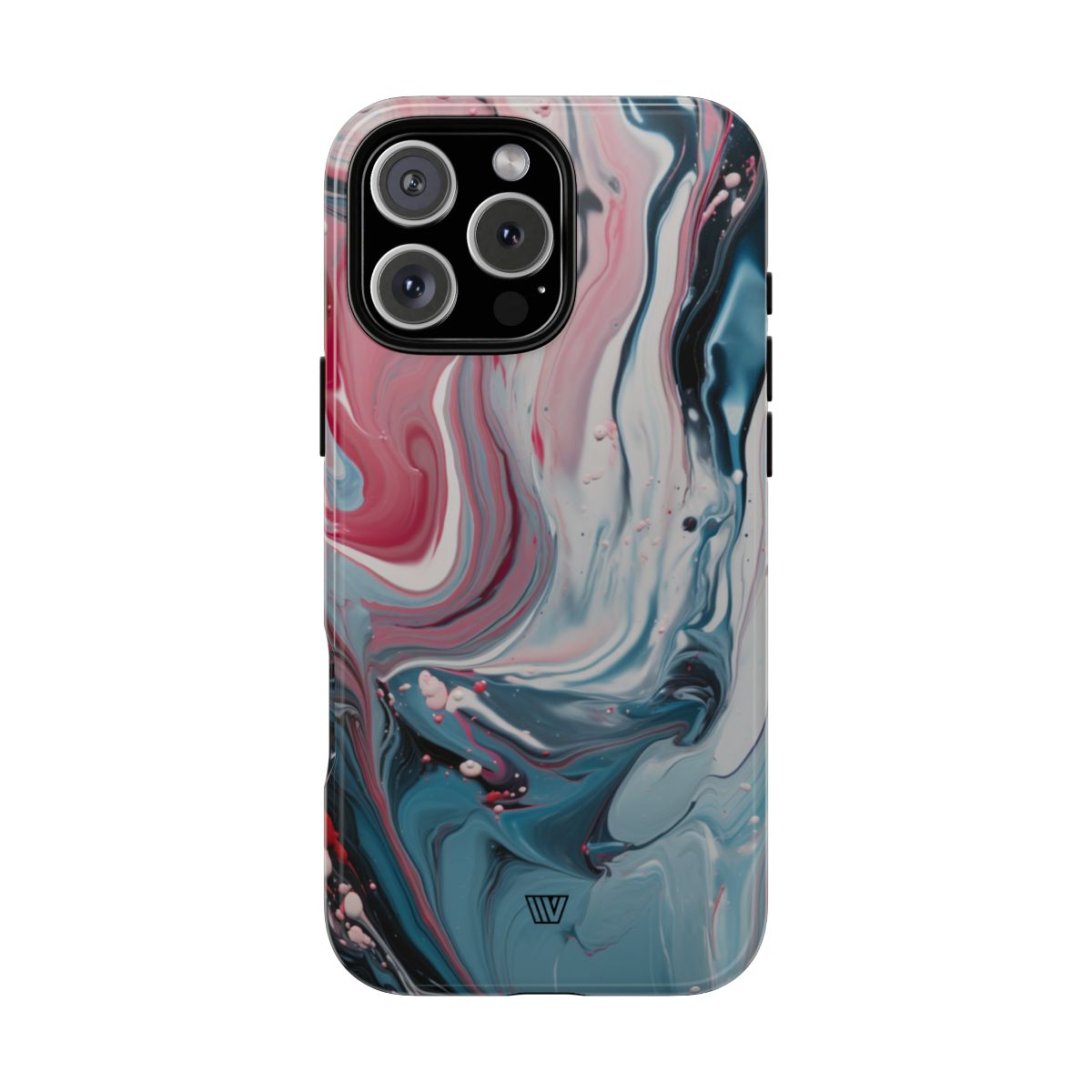 Blue Pastel Swirl Tough Phone Case